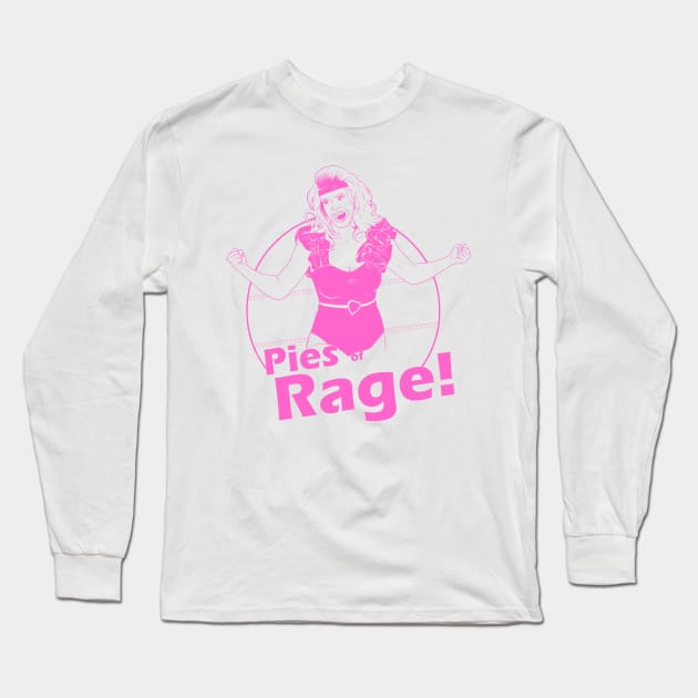 Pies of Rage! Long Sleeve T-Shirt by DrMadness